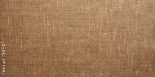 Brown canvas texture background, top view. Simple and clean wallpaper with copy space area for text or design