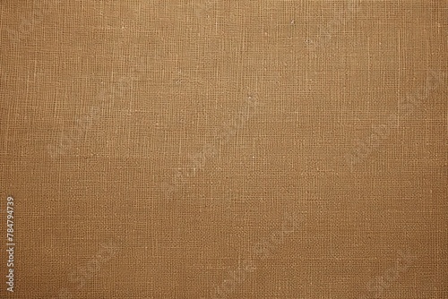 Brown canvas texture background, top view. Simple and clean wallpaper with copy space area for text or design 