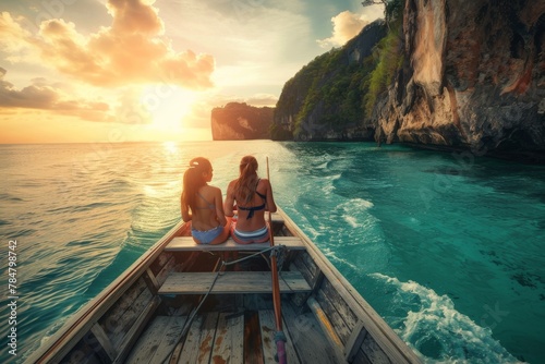 Summer Adventure with Friends: Sailing into the Sunset on Turquoise Waters