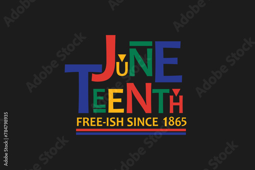  Juneteenth 1865 t shirt design PNG sublimation