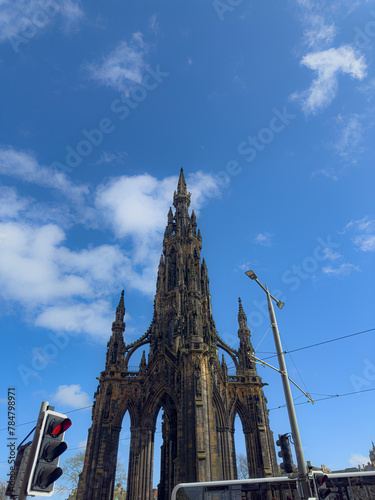 Scott monument in Edinburgh