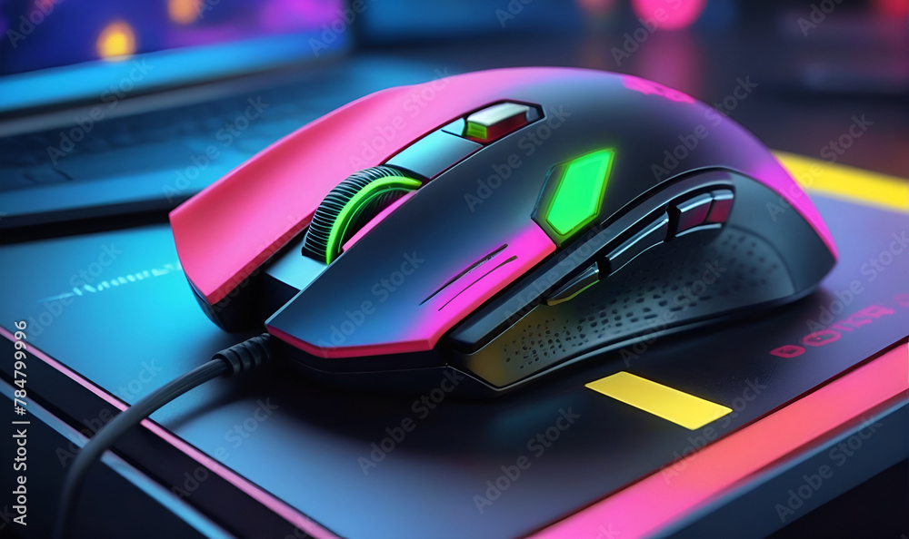 Backlit gaming computer mouse Backlit gaming computer mouse