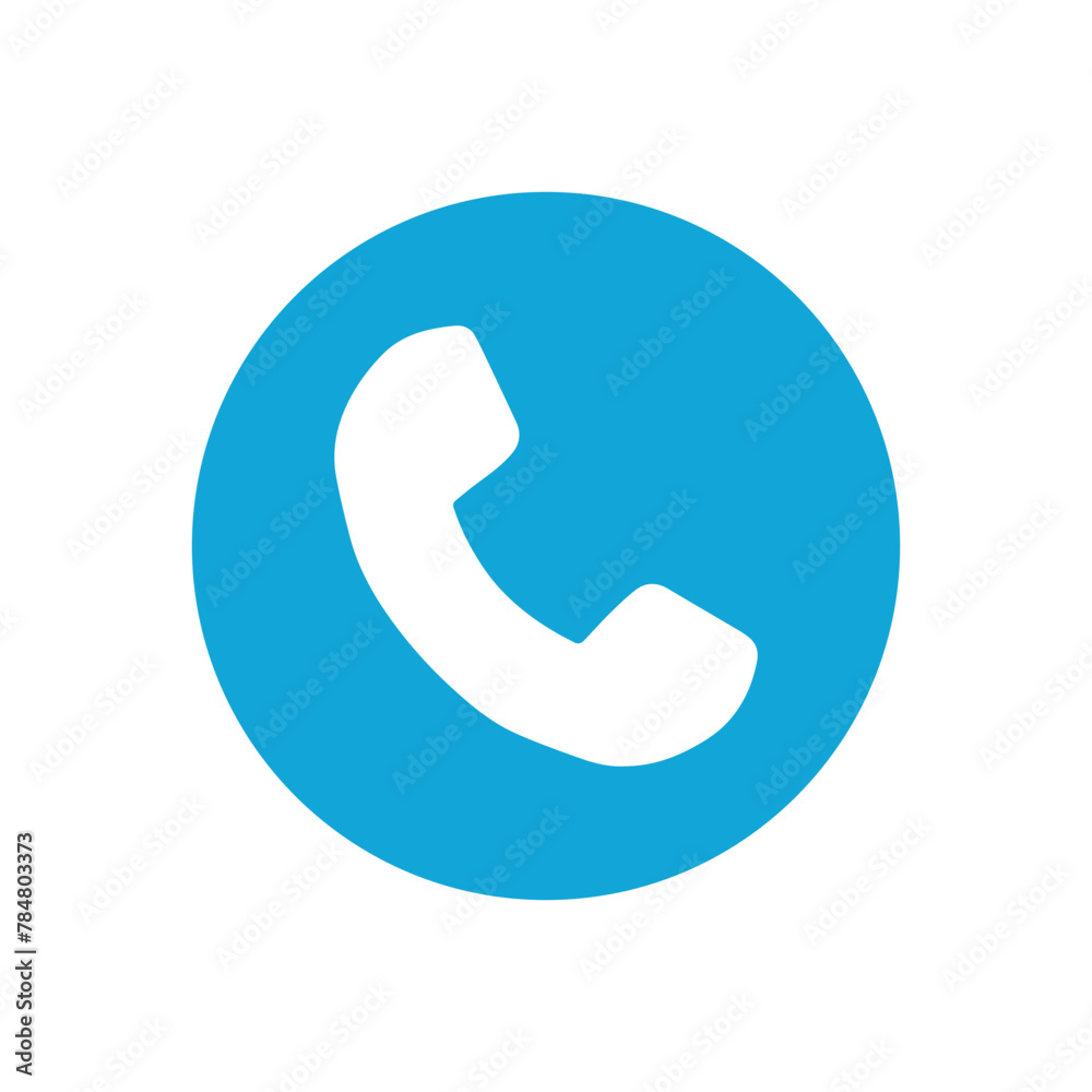 Flat Telephone icon design illustration Flat Telephone icon design illustration