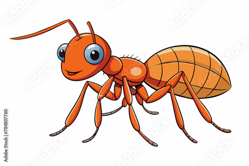 bullet ant vector illustration