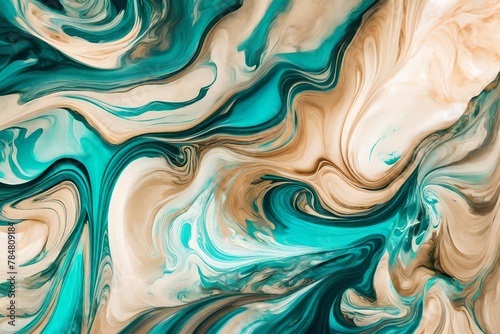 abstract background with waves