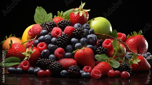 assorted and mixed fruits UHD Wallpaper