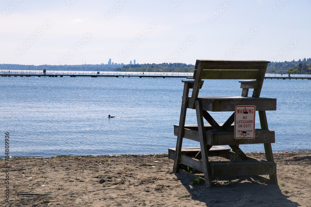 wooden bridge over the lake