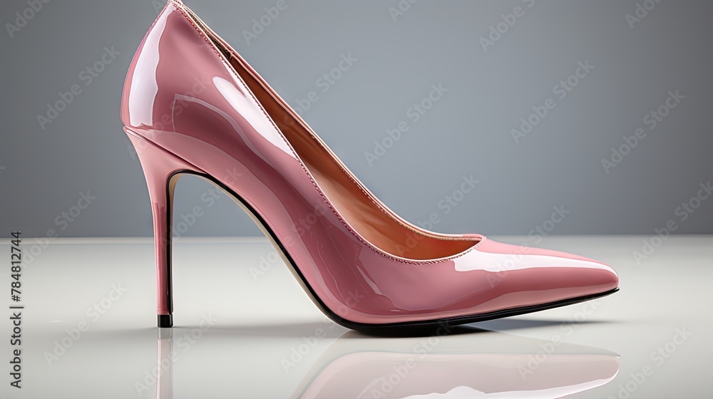 shoes on a white background photo UHD Wallpaper