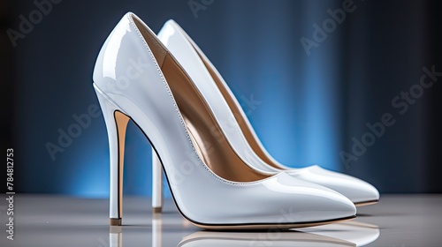 shoes on a white background photo UHD Wallpaper