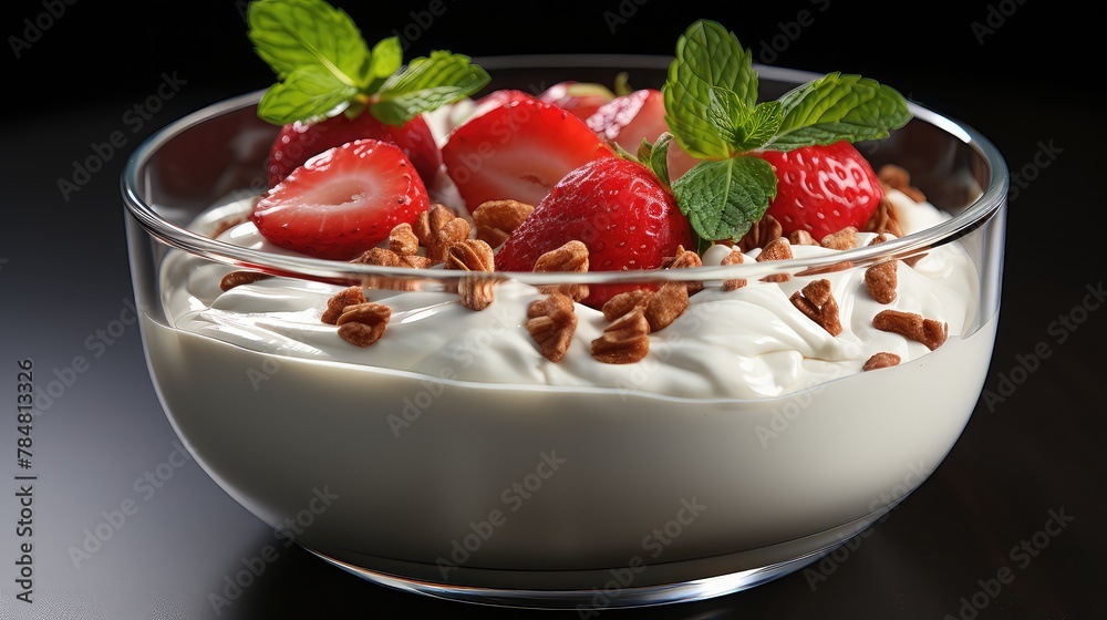 chia seeds and strawberries photo UHD Wallpaper chia seeds and strawberries photo UHD Wallpaper