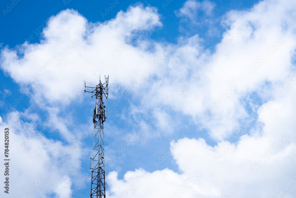 cell phone towers above the clouds cell phone towers above the clouds