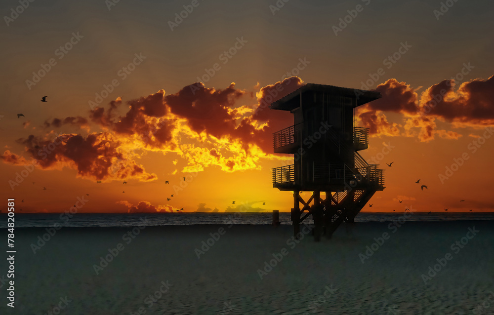 Sunset at Anna Maria Island Florida 