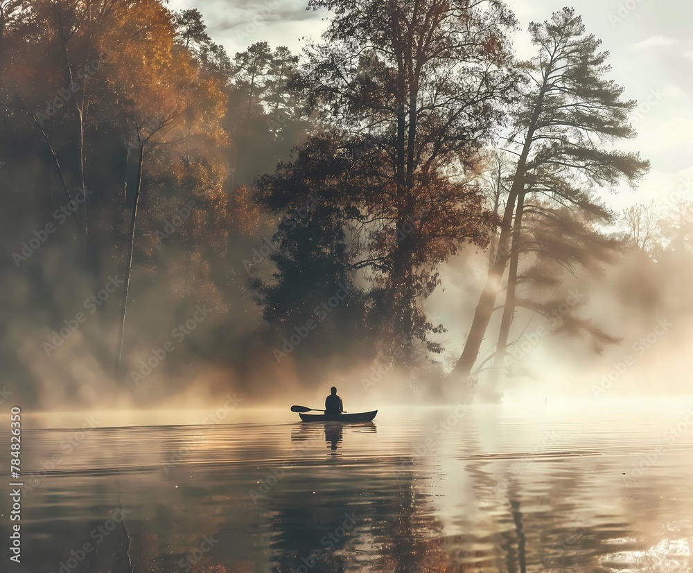 A Mystical Morning on the Lake A Mystical Morning on the Lake