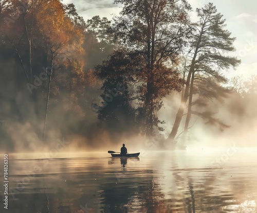 A Mystical Morning on the Lake