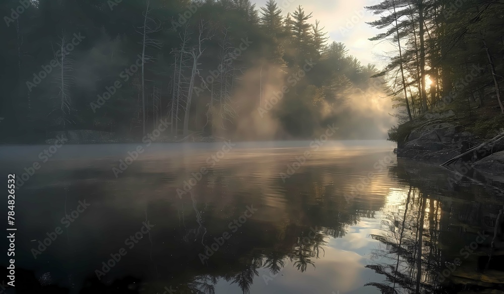 A Mystical Morning on the Lake