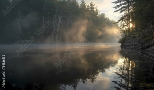 A Mystical Morning on the Lake