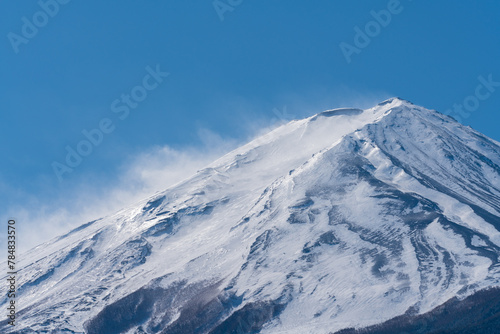 冬の富士山
