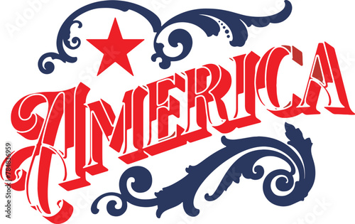 Adobe Illustrator Old School America SignArtwork