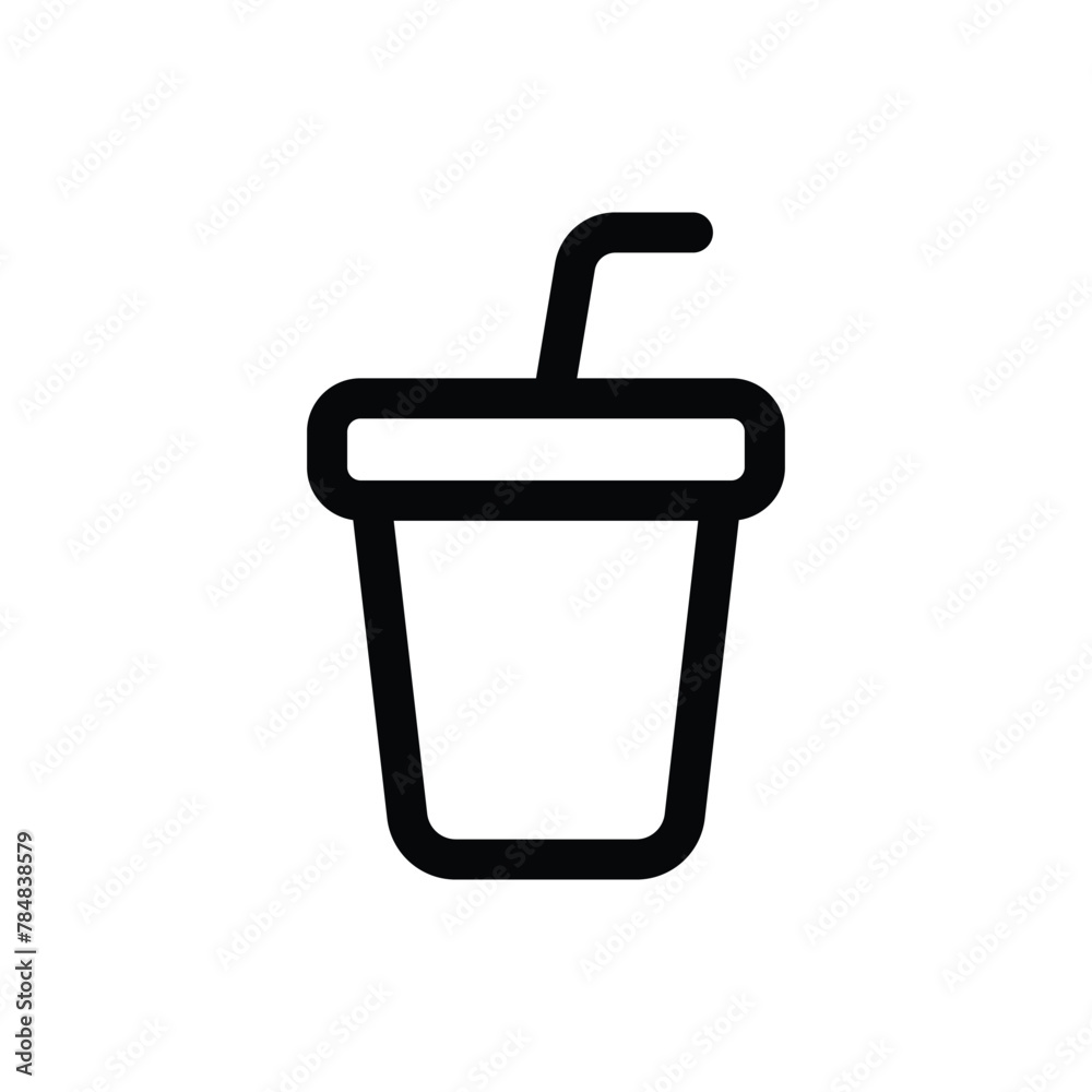 Simple Soft Drink icon. The icon can be used for websites, print templates, presentation templates, illustrations, etc Simple Soft Drink icon. The icon can be used for websites, print templates, presentation templates, illustrations, etc