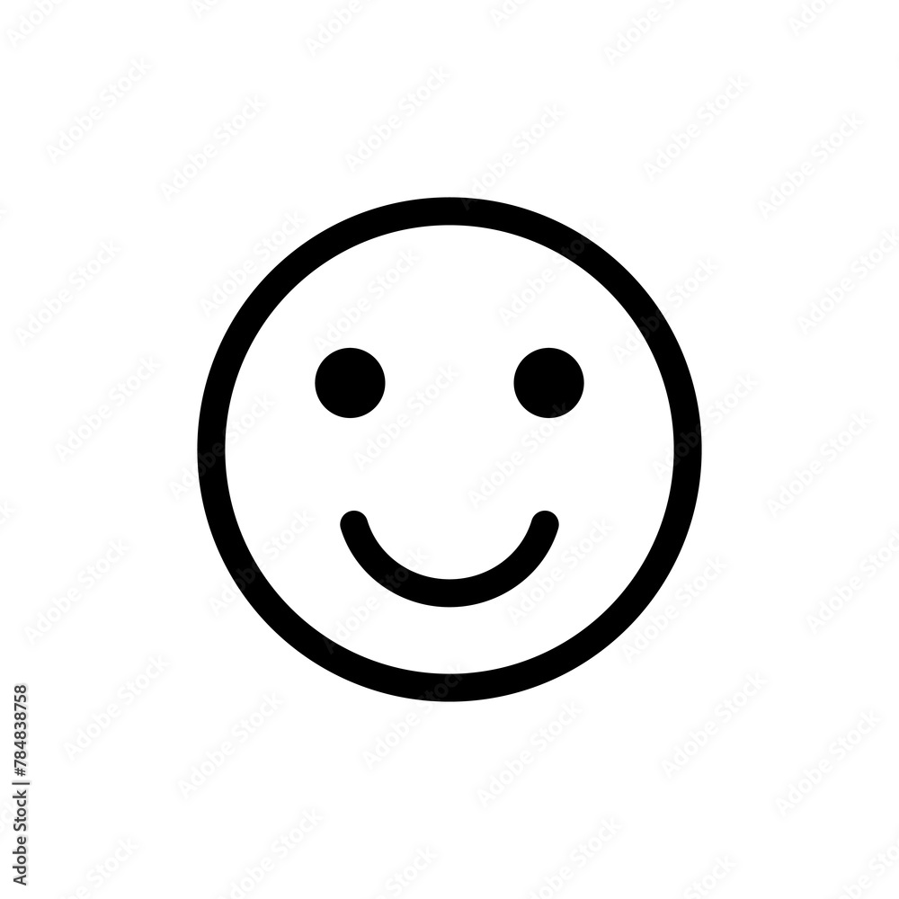 Smile icon vector isolated on white background. Smile vector icon. Emoticon Icon vector. Emoji Smile icon vector isolated on white background. Smile vector icon. Emoticon Icon vector. Emoji