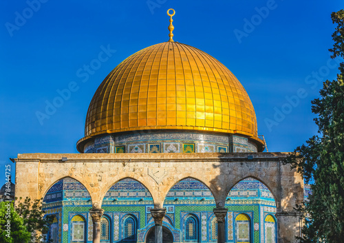 Dome of the Rock Temple Mount Jerusalem Israel photo