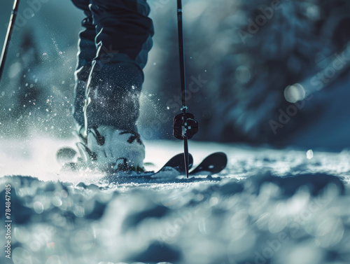 Winter Sports: Portrait of a Skier