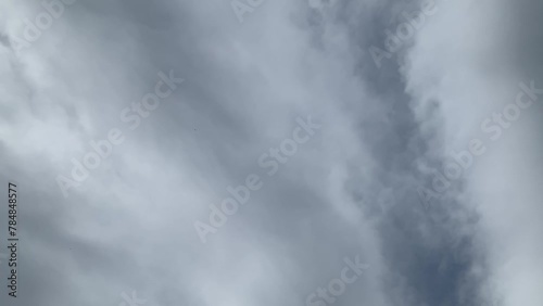 Sky on cloudy day.