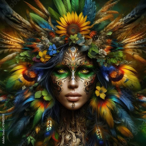  the beautiful and wild goddess of the forest 5