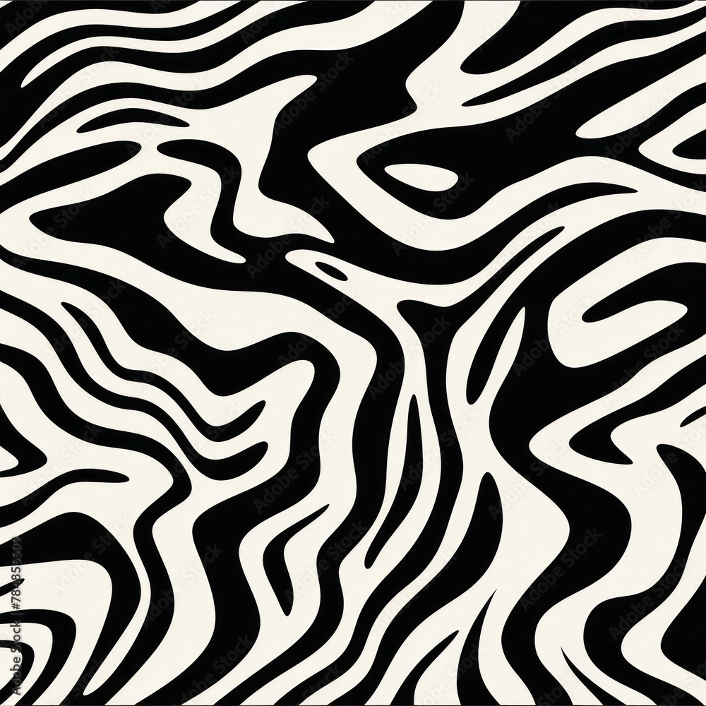 Black and white zebra pattern background Black and white zebra pattern background