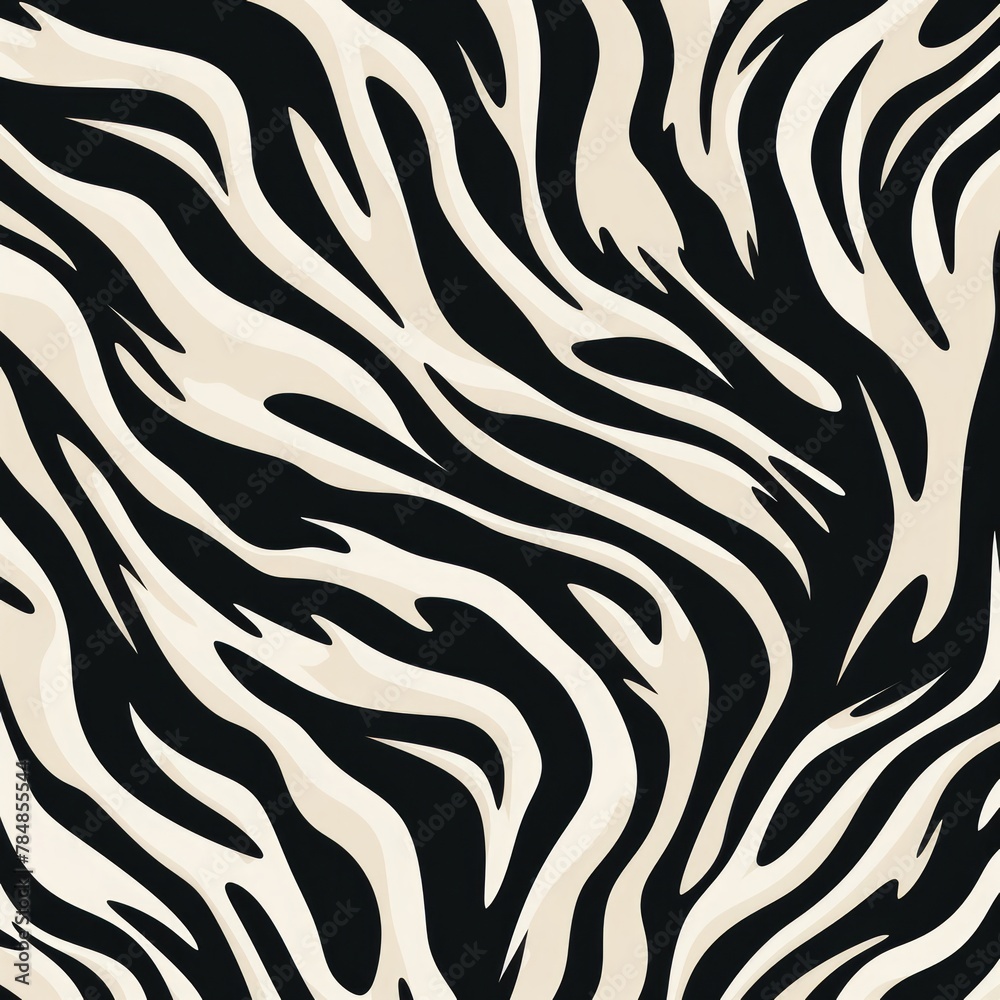 Black and white zebra pattern background Black and white zebra pattern background