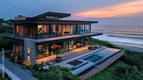 Luxury Beachfront Home © Henry