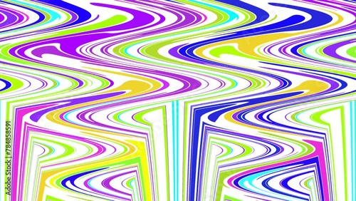Pastel liquid cartoon abstract background animation. Colourful version. Good for intro, titles, opener, presentation, etc... Seamless loop. Sweet children animation.