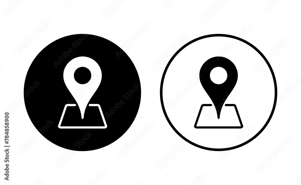 Pin icon set. Location icon vector. destination icon. map pin Pin icon set. Location icon vector. destination icon. map pin