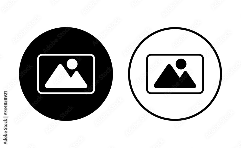 Picture icon set. photo gallery icon symbol Picture icon set. photo gallery icon symbol