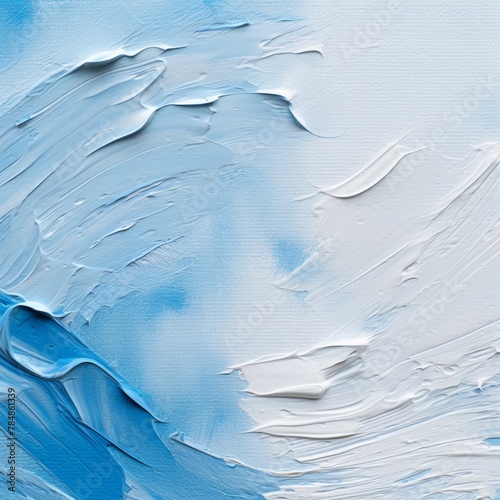 Wallpaper Mural white and blue textured surface, in the style of free brushwork minimalist background Torontodigital.ca
