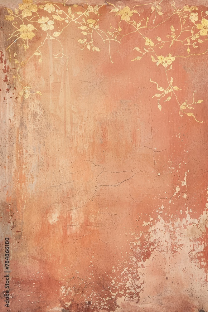 Fototapeta premium gold blossom background
