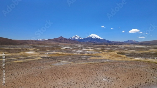 Atacama desert scenes in Chile photo