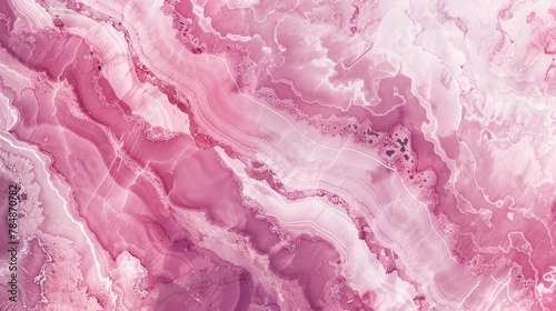 Pink marble texture background pattern with high resolution. © abida