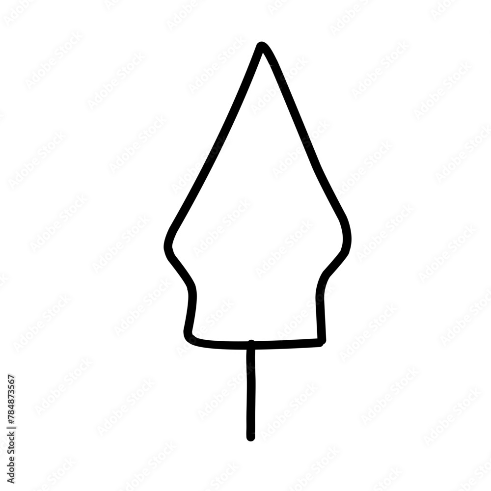 gunungan vector art wayang icon gunungan vector art wayang icon