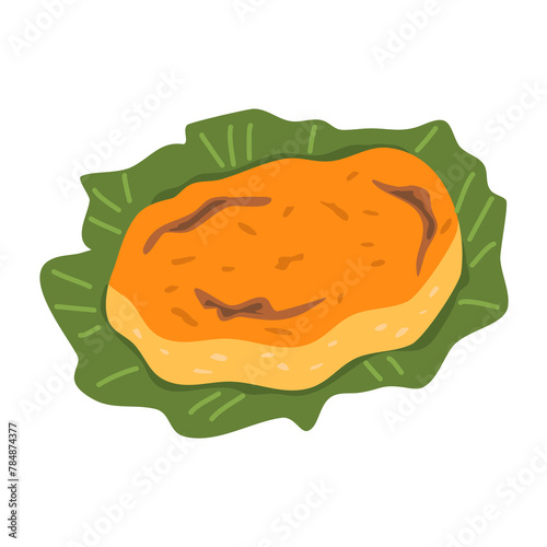 traditional Filipino cake cassava and coconut