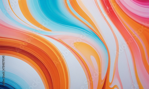 流れるようなカラフルな背景素材 テクスチャー Colorful Flowing Backgrounds Textures