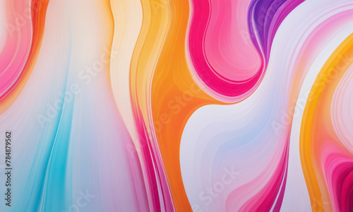 明るいトーンのカラフルなマーブル模様背景素材 
 Colorful Marbled Backgrounds in Light Tones 