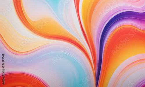 明るいトーンのカラフルなマーブル模様背景素材 Colorful Marbled Backgrounds in Light Tones 