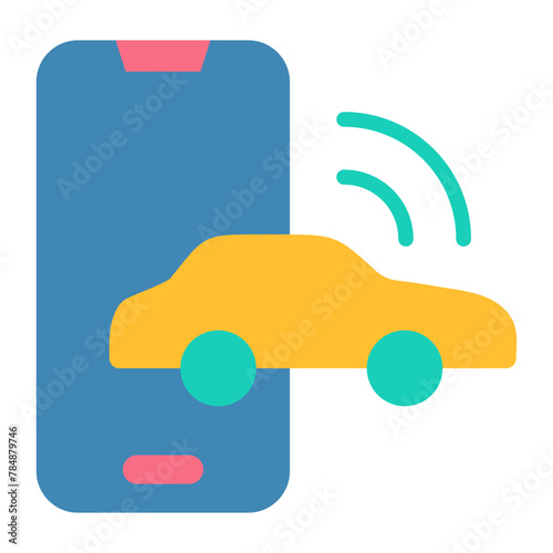 Ride Hailing Icon