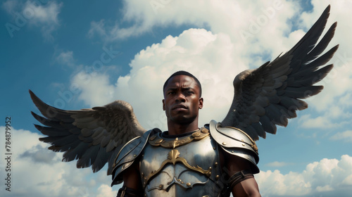 African Warrior Angel