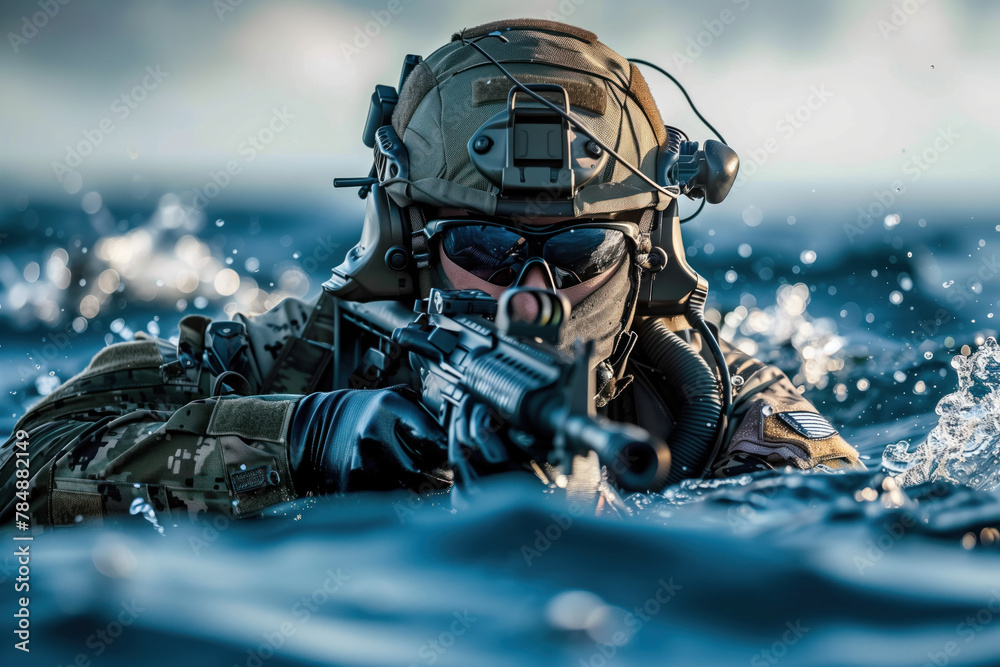 Portrait of a Soldier, Generative AI