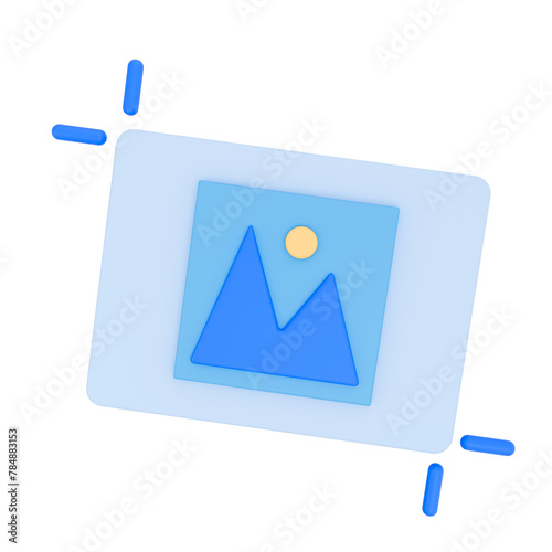 Artboard 3D Icon Illustration