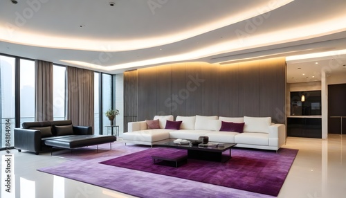 The modern interior decoration of a house in wuhan city, hubei province , china
