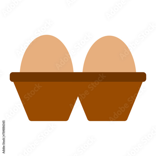 eggs in a basket icon 