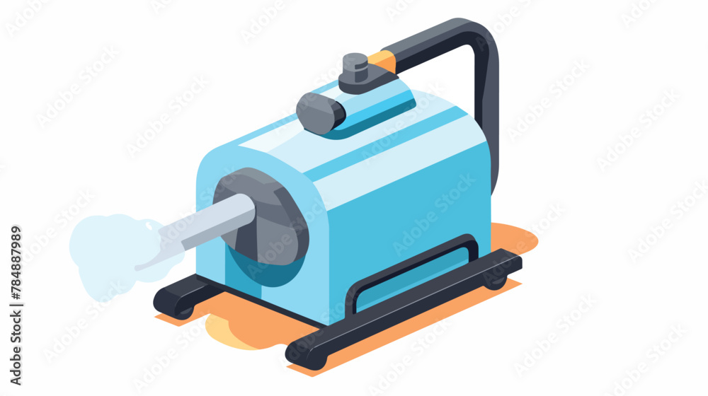 Wet steam cleaner icon. Isometric of wet steam clea